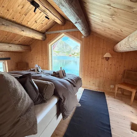 Caspara Authentic Rorbu View In Lofoten Сasa de vacaciones